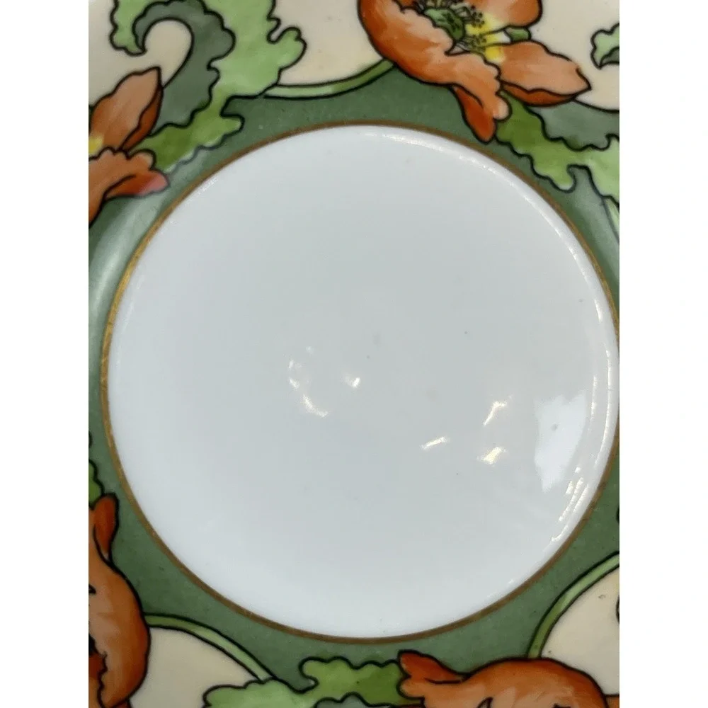 Antique B Moem Limoges France Coronet Bowl Floral c1900‎